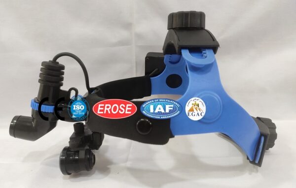 Binocular Loupe on Head band with LED Light