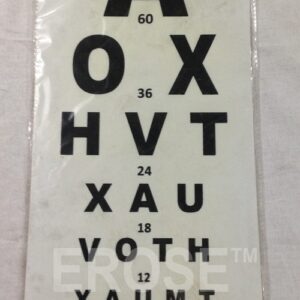 English Eye Vision Chart