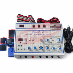 Interferential Therapy With MS TENS Machine 3 in 1