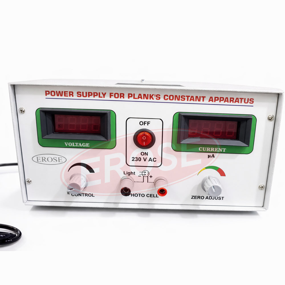 Power Supply Unit for Planck's Constant Apparatus