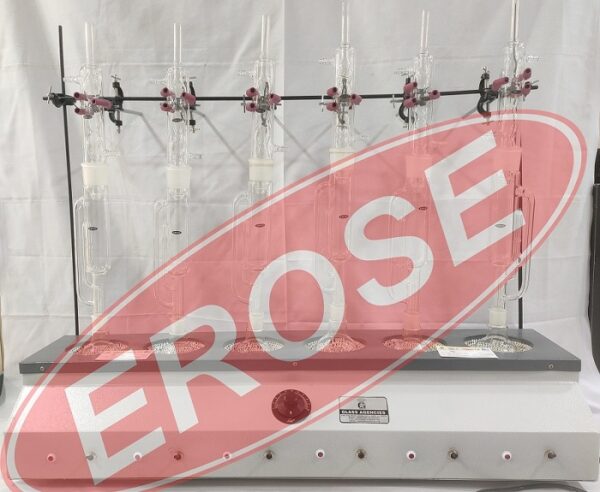 Soxhlet Extraction Apparatus with Glass Parts