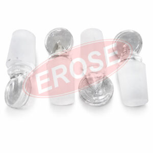 Stoppers, Solid, Penny or Flat Head, Borosilicate Glass