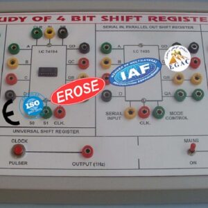 Study of 4 Bit Shift Registers