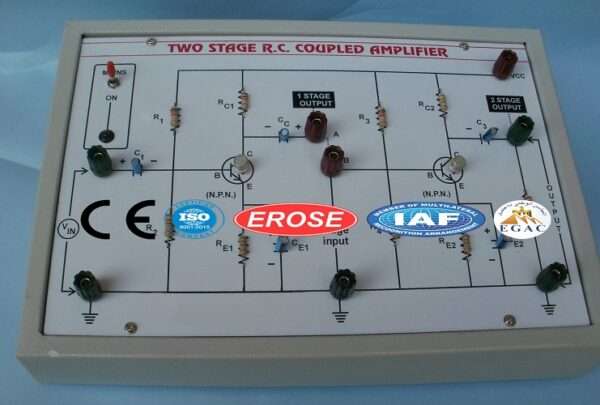Two Stage RC Coupled Amplifier