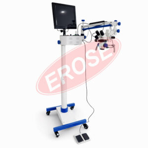 Dental Surgical Operating Microscope with Motorized Foot Controller