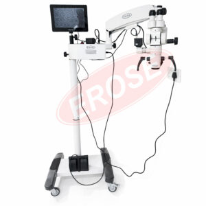 Ophthalmic Surgical Operating Microscope with Motorized Foot Controller
