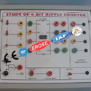 Study of Four Bit Ripple Counter
