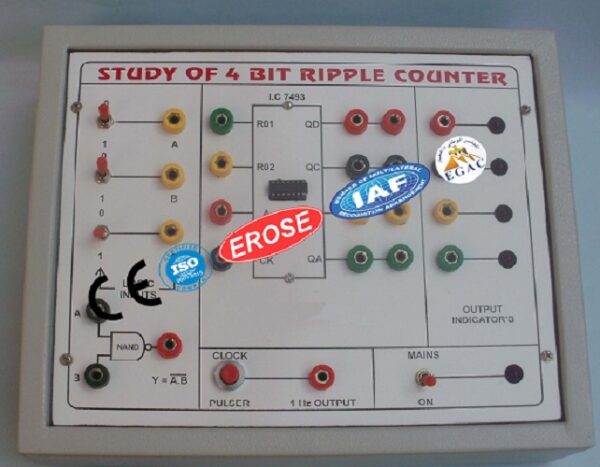 Study of Four Bit Ripple Counter