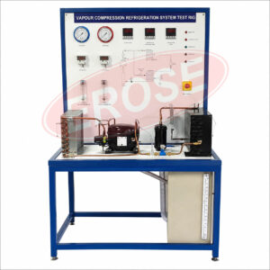 Vapour Compression Refrigeration System Test Rig