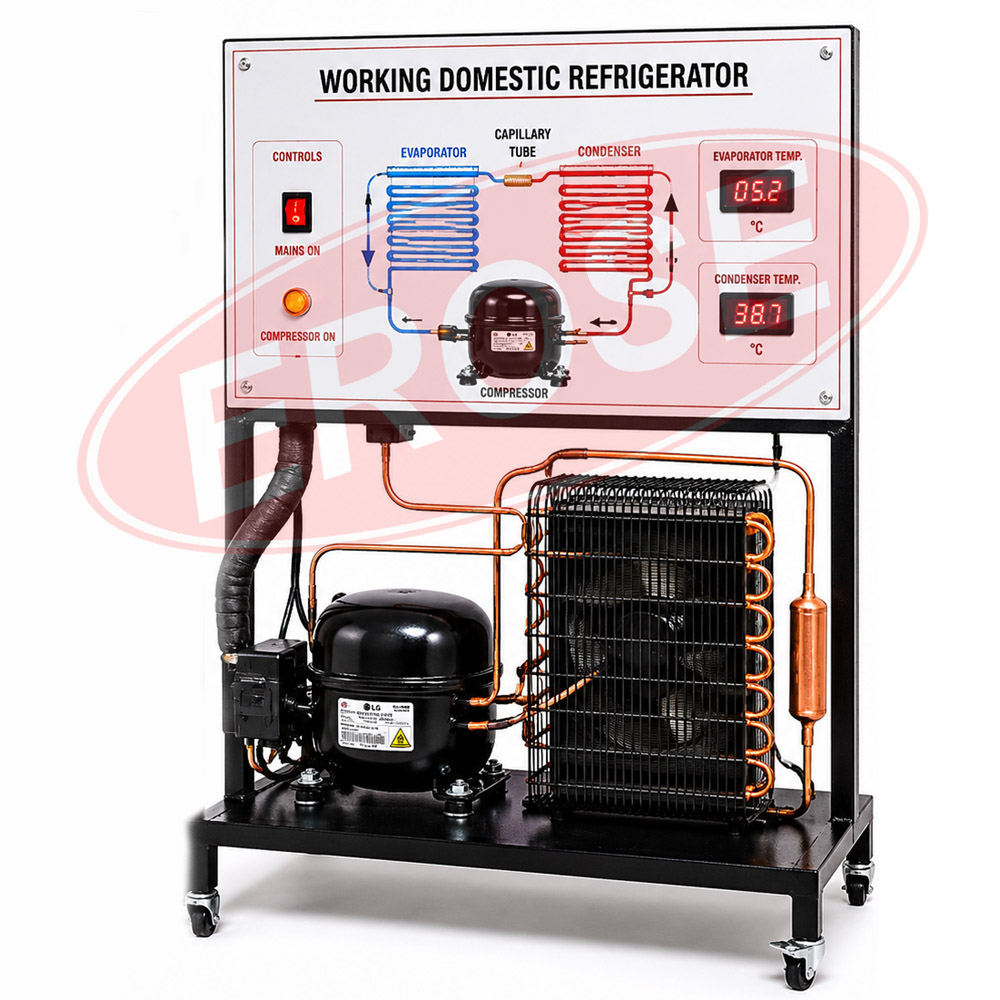 Working Domestic Refrigerator