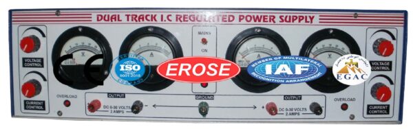 Dual Channel IC Regulated Power Supply