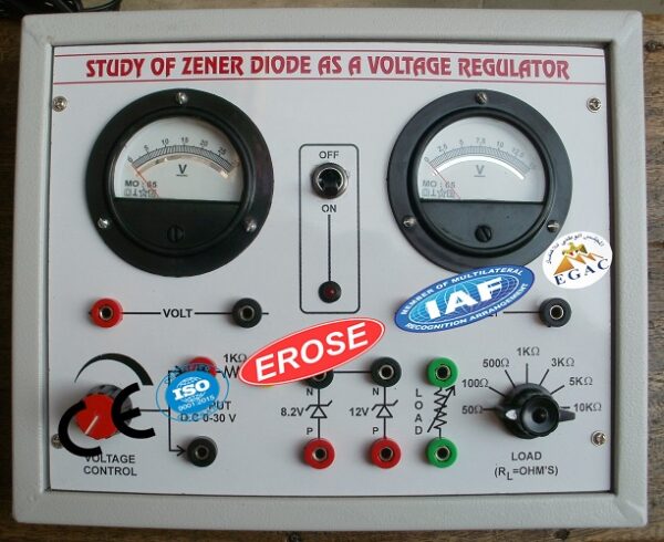 Zener Diode Characteristics Apparatus