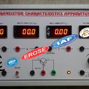 Transistor Characteristics Apparatus With Digital Meter