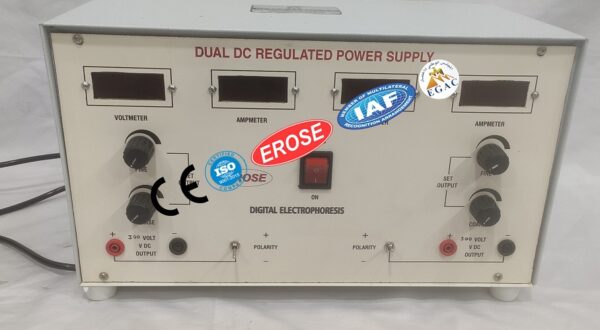 Digital Power Supply for Two Electrophoresis