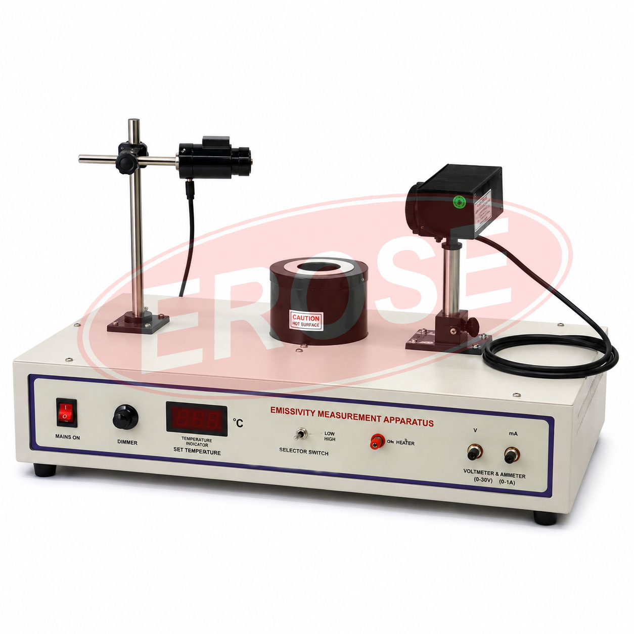 Emissivity Measurement Apparatus