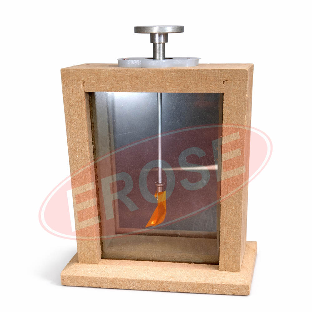 Gold Leaf Electroscope Wooden