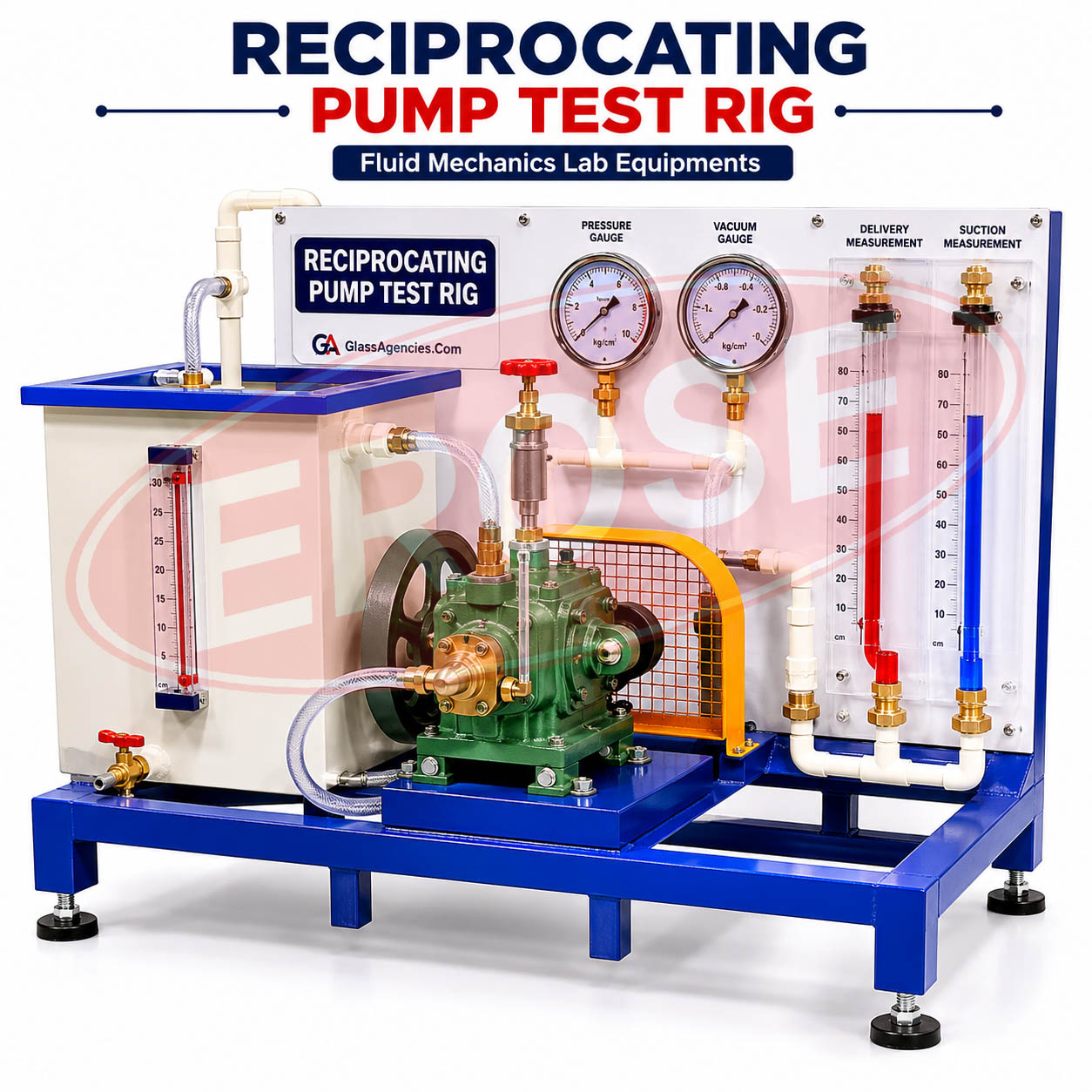 Reciprocating Pump Test Rig