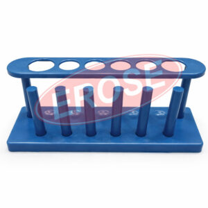 Test Tube Stand Six Holes Plastic