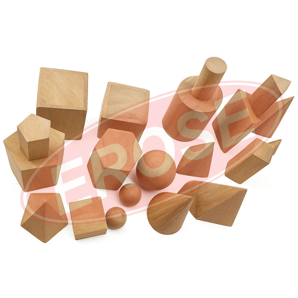Wooden Geometrical Shapes EROSE