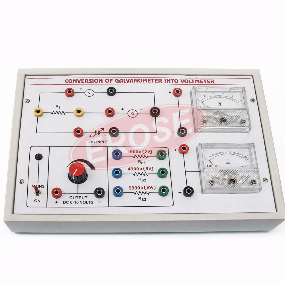 Conversion of Galvanometer into Voltmeter