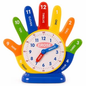 Palm clock for play school