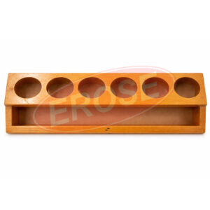 Sample Bottle Stand Wooden