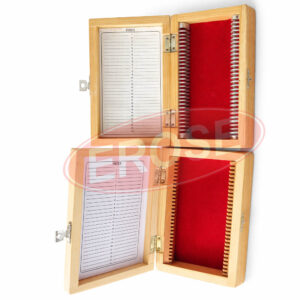Wooden Microscope Slide Storage Box