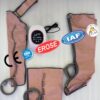 Sequential Intermittent Pneumatic Air Compression Therapy Digital 4 Chamber 3 Modes with 2 Legs 1 Arm 1 Waist 3