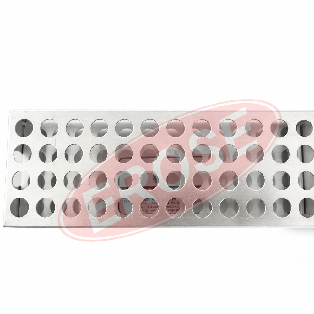 Test Tube Rack Aluminium