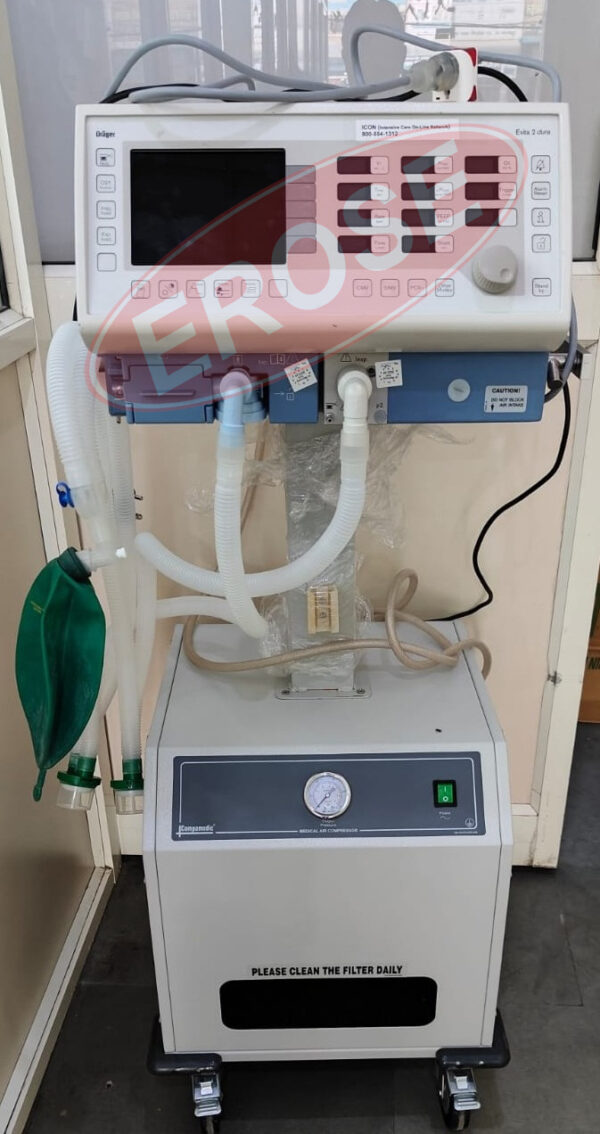 Drager Evita 2 dura ventilator