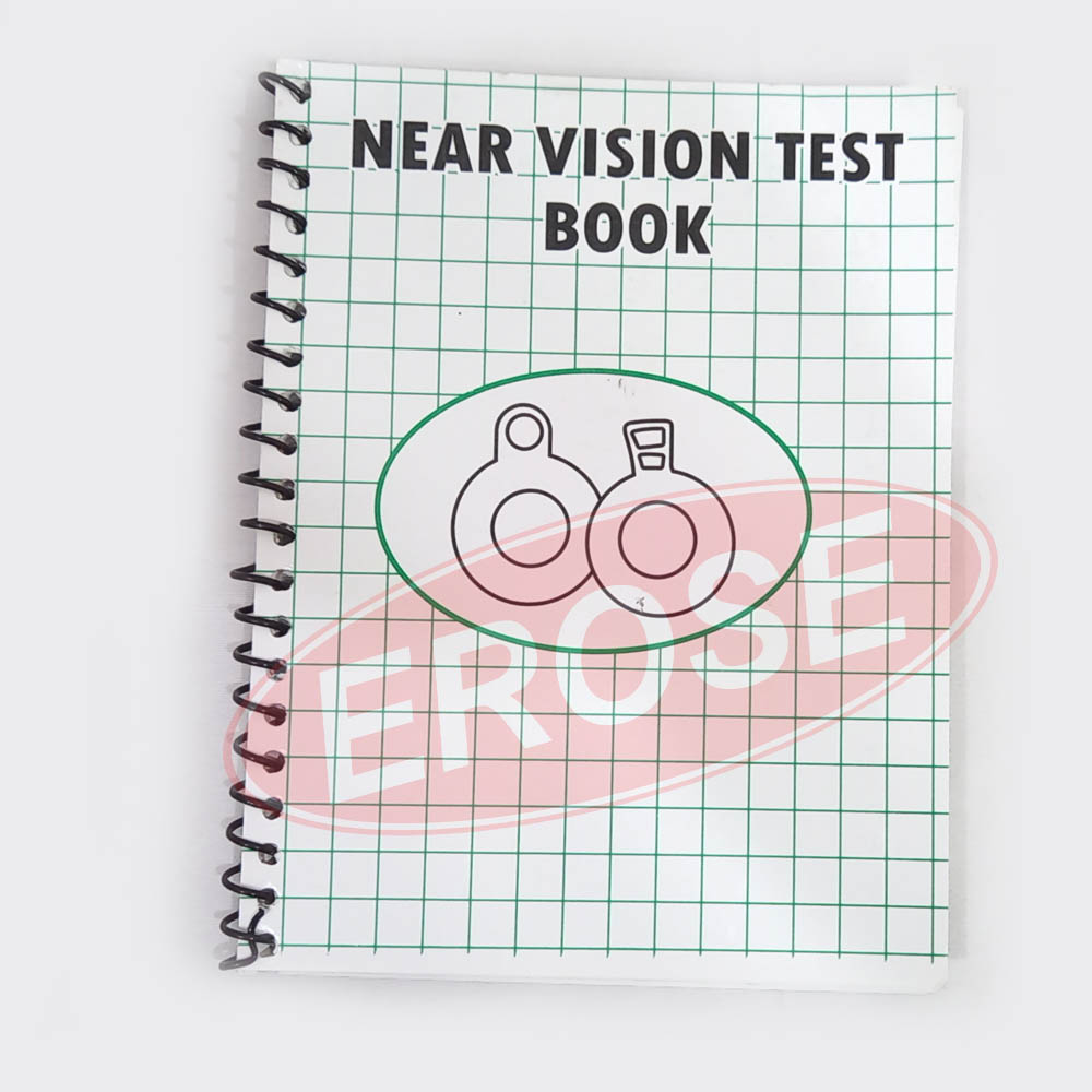 Near Vision chart test Book