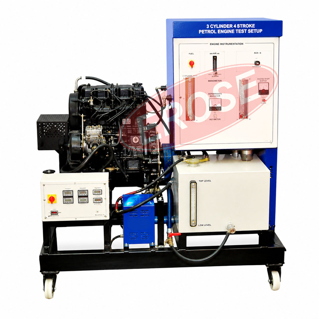 3 Cylinder 4 Strokes Engine, Petrol Engine Test setups