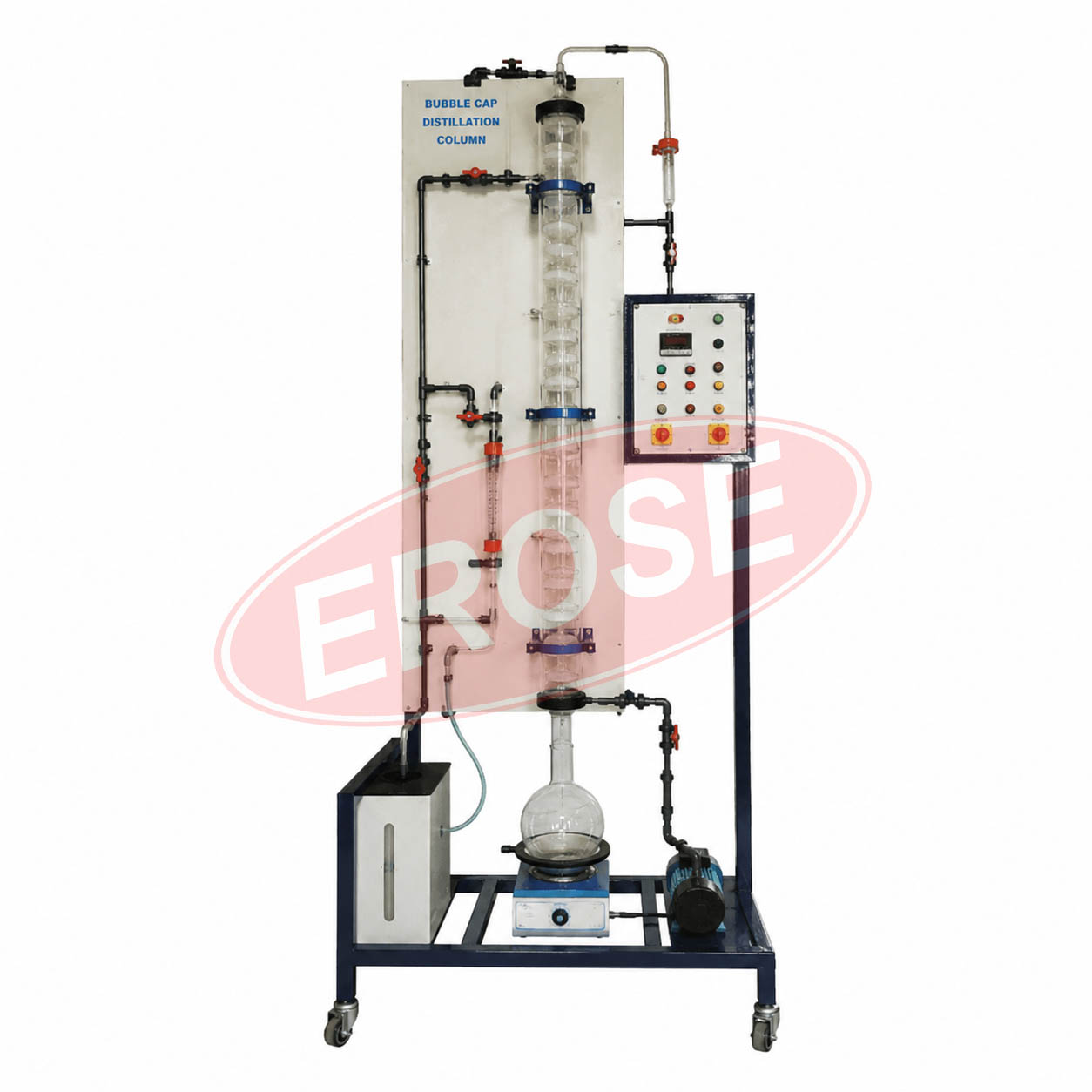 Bubble Cap Distillation Column