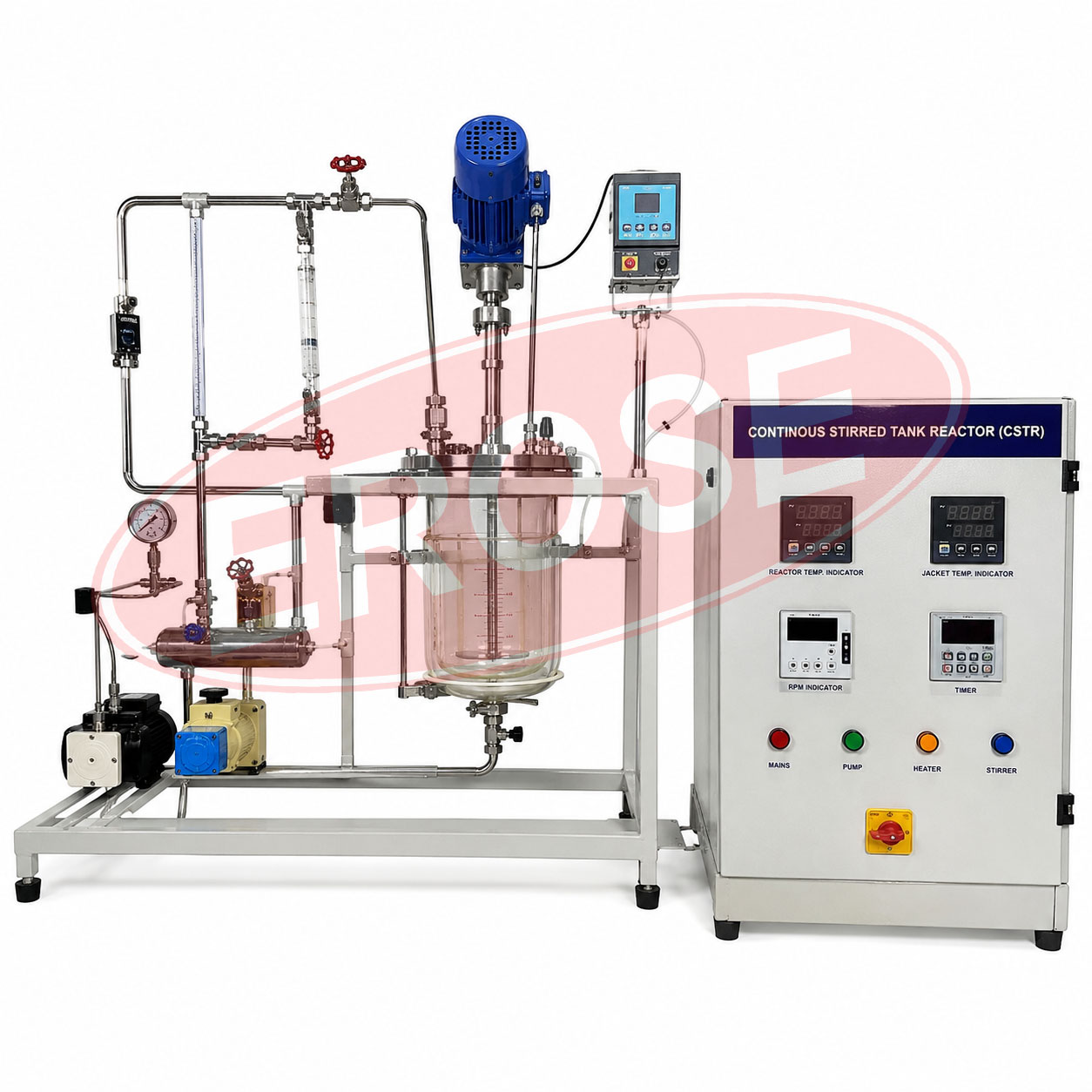Continous Stirred Tank Reactor (C.S.T.R.)
