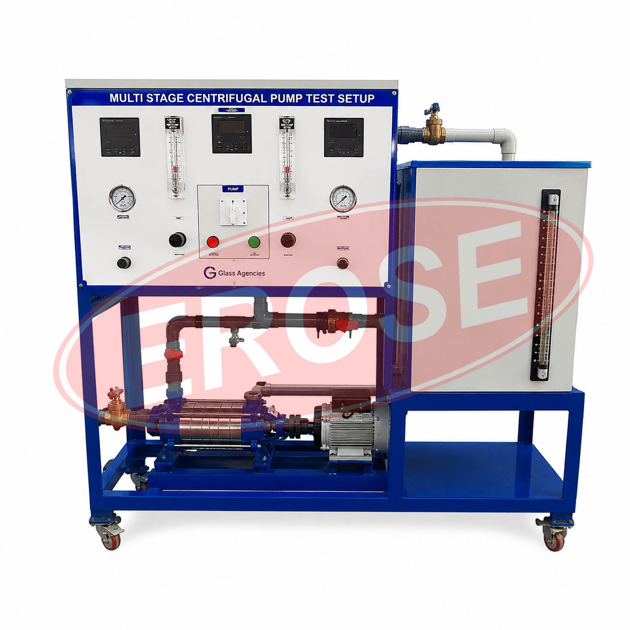 Multi Stage Centrifugal Pump Test Setup