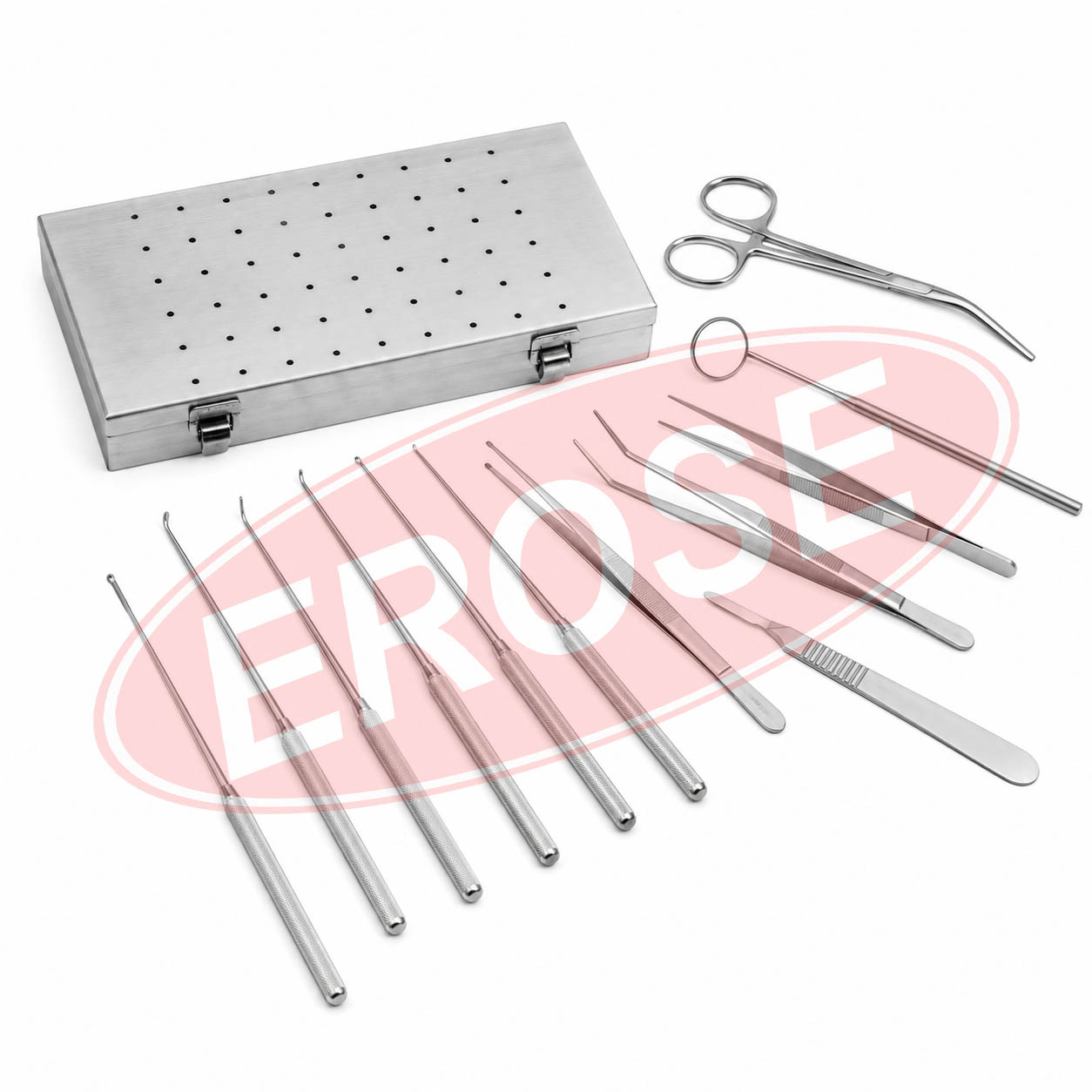 MICRO LARYNGEAL SET SET OF 15 INSTRUMENTS
