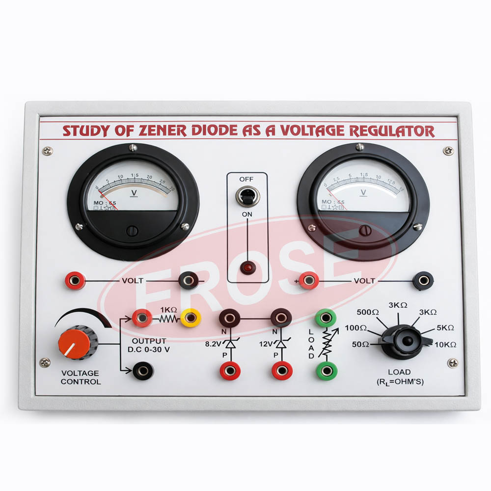 Study of Zener Diode As A Voltage Regulator