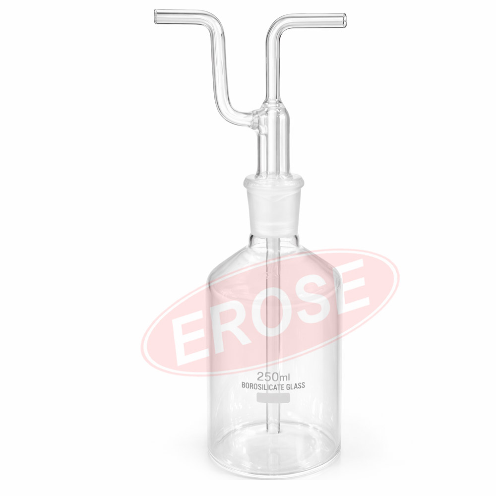 Gas Washing Dreschel Bottle