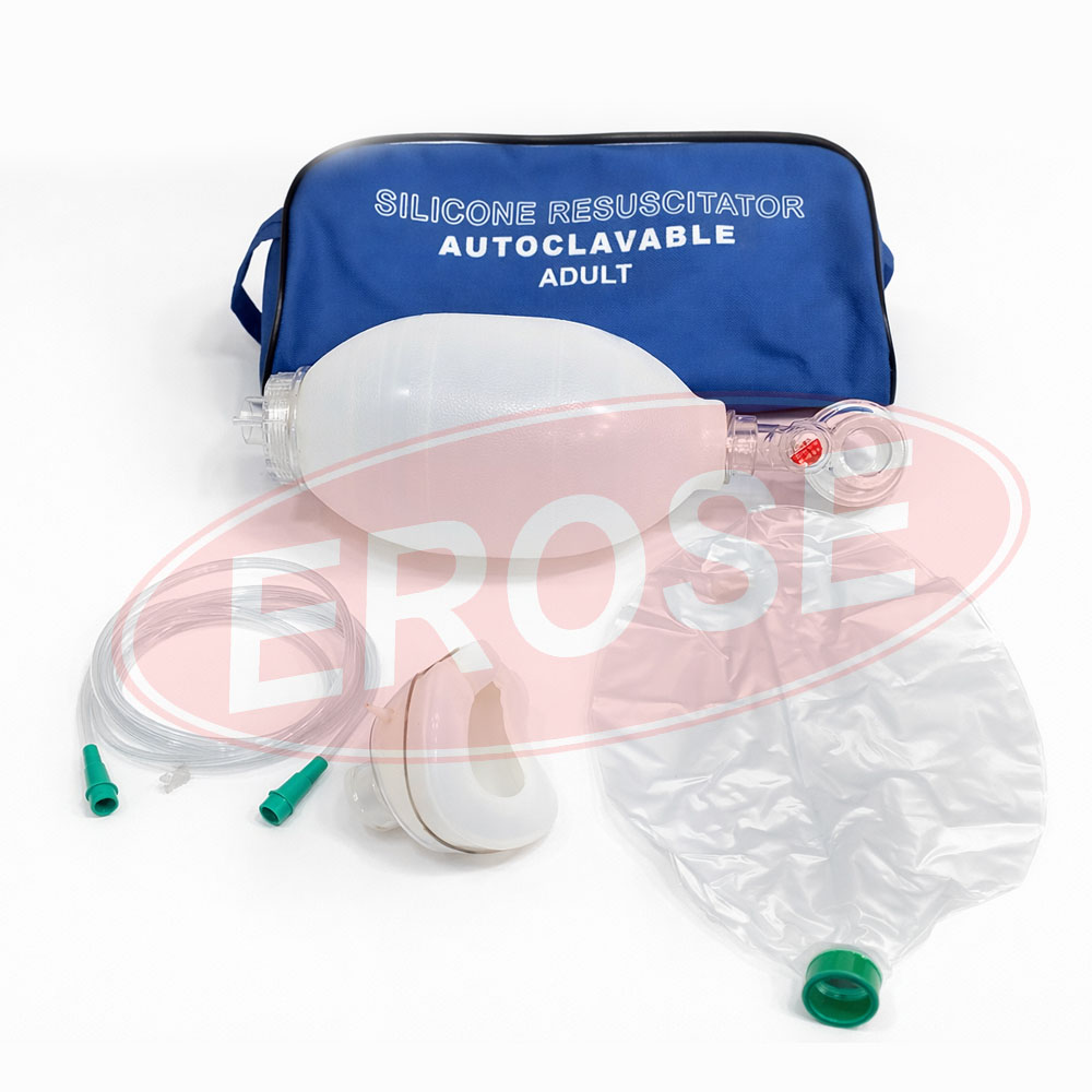 Silicone Resuscitator Ambu Bag