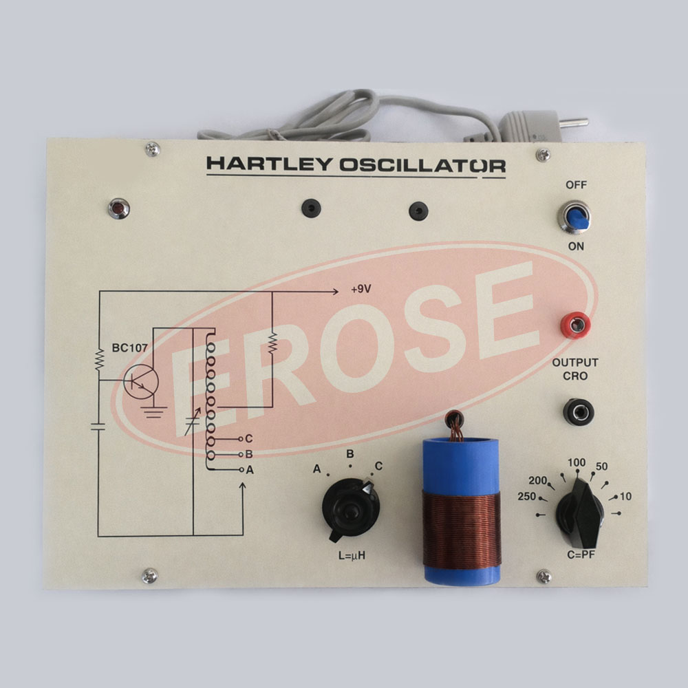 Study of Hartley Oscillator