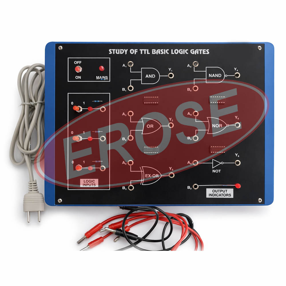 Studying basic TTL Transistor Transistor Logic gates