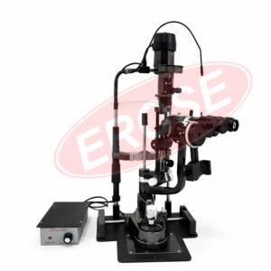 Slit Lamp with Mobile Beam Splitter