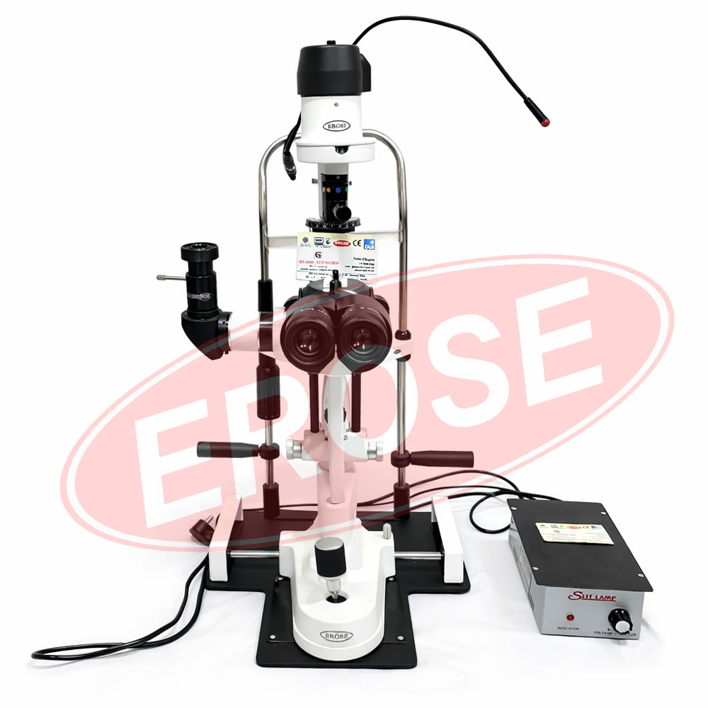 Slit Lamp with Mobile Type Beam Splitter