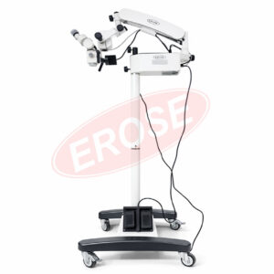 Veterinary Surgical Operating Microscope with Motorized Foot Controller