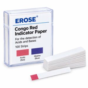 Congo Red Indicator Paper