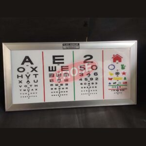 Led Vision Chart Four Language